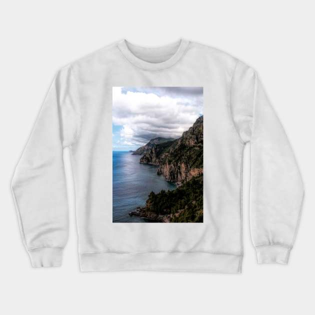 Amalfi Coast Crewneck Sweatshirt by Memories4you